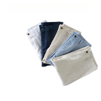 100% Linen Casual Pants